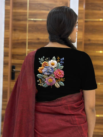 Half Sleeve 3d -12 Print Blouse