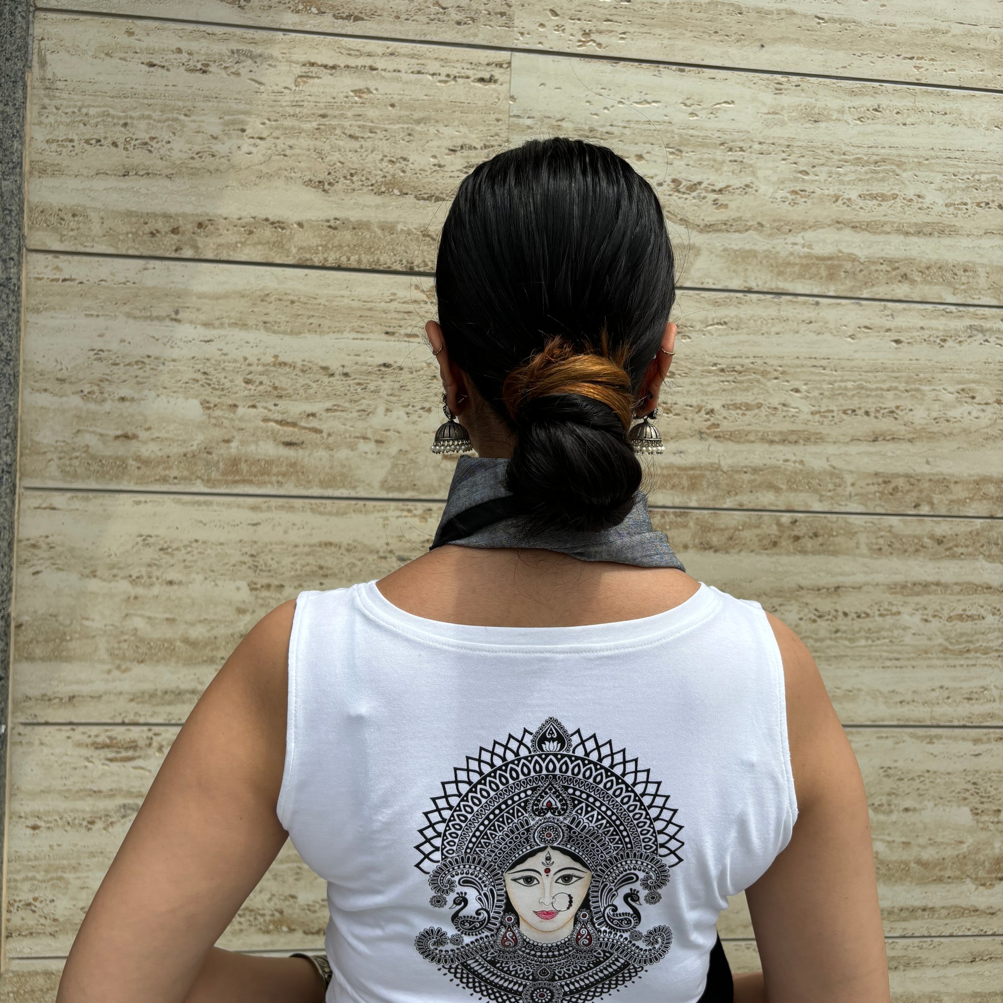 Durga  stretchable cotton blouse