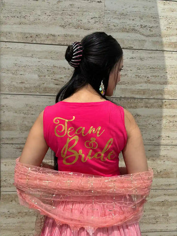 Team Bride Sleeveless Blouse