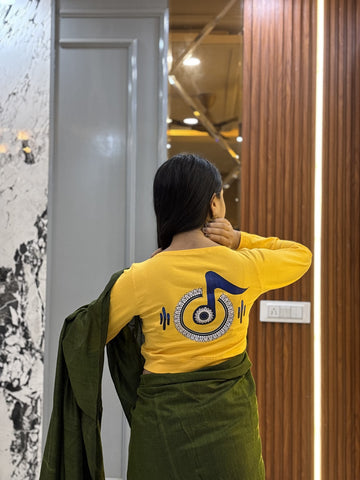 Music Full Sleeve Blouse