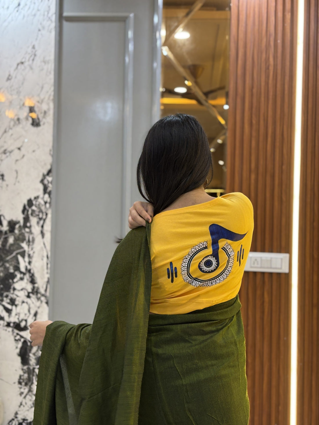 Music Full Sleeve Blouse