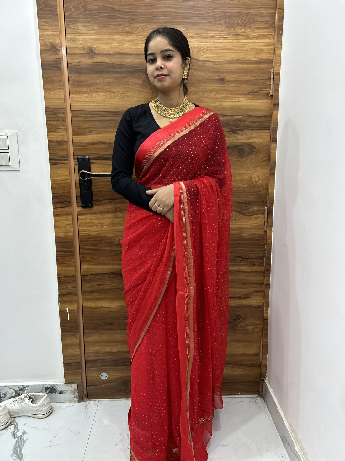 Radha Krishna Full Sleeve Blouse