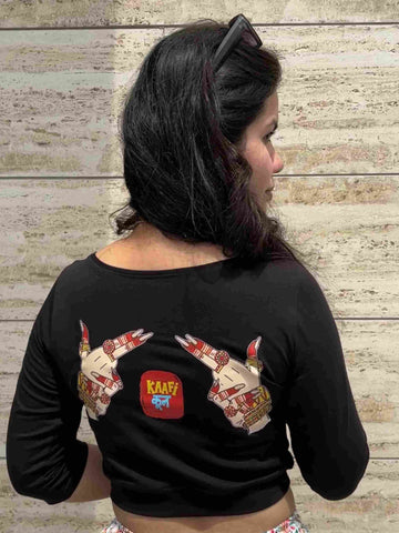 Kafi Cool 3/4 sleeve Blouse