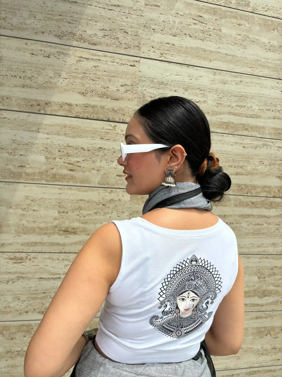 Durga  stretchable cotton blouse