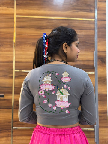 Lotus Full Sleeve Blouse