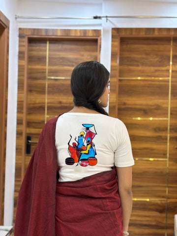 Mandela Half Sleeve Blouse